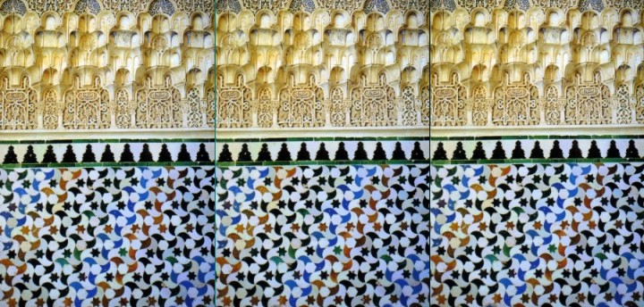 Wand-Mosaik in der Alhambra