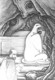 Sesshu: Hui-k'o bringt Bodhidharma seinen Arm dar