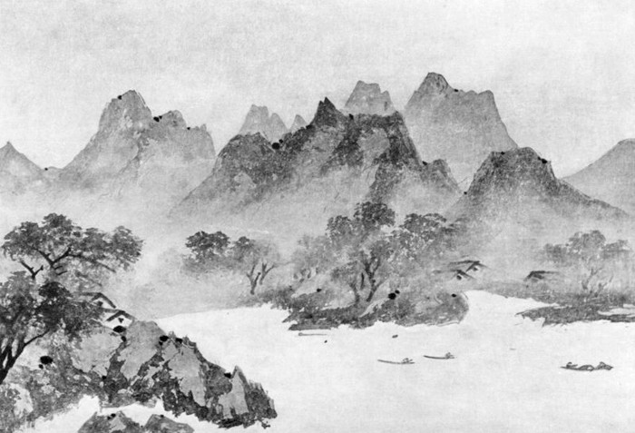 Mu-ch'i: Aus Acht berühmte Ansichten des Hsiao- und des Hsiang-Flusses