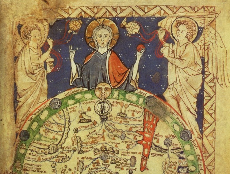 Die Londoner Psalterkarte (1.Hlfte 13.Jhd.)