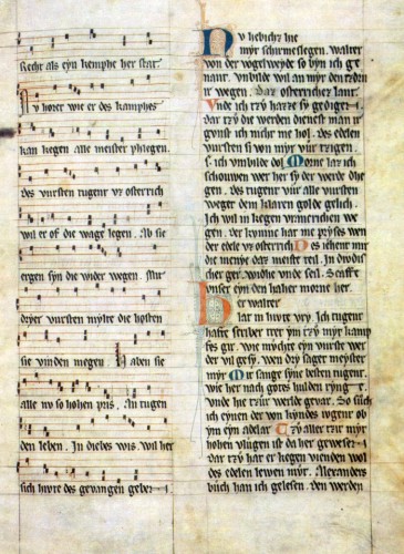 Jenaer Liederhandschrift 124r