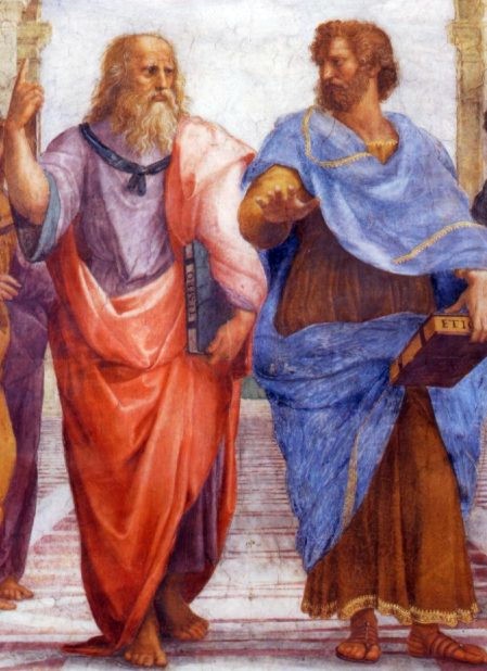 Platon (Leonardo) und Aristoteles