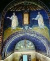 Mausoleum der Galla Placidia: Apostelpaar und Guter Hirte