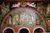 St Vitalis: linke Lnette des Presbyteriums: Abraham-Szenen