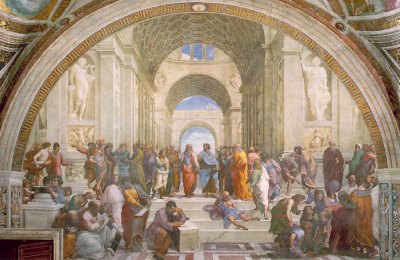 Raffaelo Santi: Die Philosophenschule von Athen